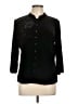 J.Jill Black 3/4 Sleeve Blouse Size L - photo 1