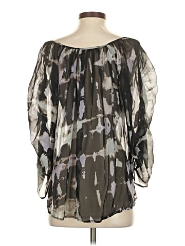 Kiko 3/4 Sleeve Silk Top (view 2)