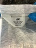 H&M Silver Sweatshirt Size 8 - photo 3