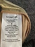 Vince. 100% Polyester Metallic Gold Faux Leather Pants Size 7 - photo 7