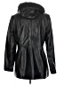 Katherine Kelly Collection 100% Polyester Black Coat Size M - photo 2