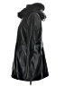 Katherine Kelly Collection 100% Polyester Black Coat Size M - photo 5