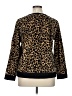 Liz Claiborne Animal Print Gold Pullover Sweater Size XL - photo 2