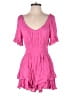 Maverick 100% Rayon Hearts Pink Romper Size M - photo 1