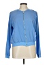 Charming Charlie 100% Polyester Blue Track Jacket Size L - photo 1