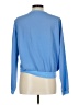 Charming Charlie 100% Polyester Blue Track Jacket Size L - photo 2