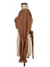 Shein Brown Long Sleeve Blouse Size 6 - photo 5