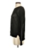 Sanctuary Metallic Solid Black Pullover Sweater Size S - photo 5