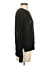Sanctuary Metallic Solid Black Pullover Sweater Size S - photo 4