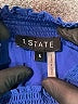 1.State 100% Polyester Blue Cocktail Dress Size S - photo 7