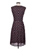 Brooks Brothers 100% Polyester Hearts Multi Color Brown Casual Dress Size 0 - photo 2