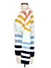 Zesica 100% Acrylic Stripes Blue Pullover Sweater Size L - photo 5
