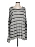Sis Sis Stripes Gray Pullover Sweater Size L - photo 1