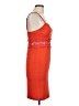 iris Orange Cocktail Dress Size L - photo 4