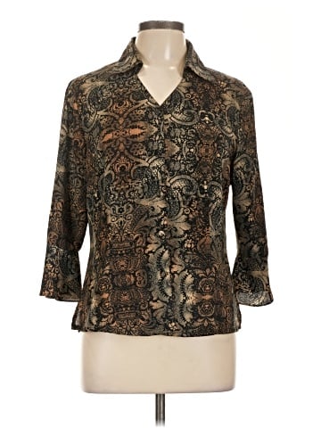 Kathy Che 3/4 Sleeve Blouse (view 1)