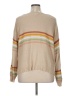 LoveRiche Stripes Tan Pullover Sweater Size 1X - photo 2