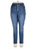 Old Navy Solid Blue Jeans Size 18 - photo 1