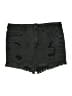 Mudd Black Denim Shorts Size 11 - photo 1