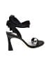 Deltan Black Sandals Size 9 - photo 1