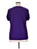 Diana Belle Purple Short Sleeve Top Size 1X - photo 2