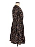 Unbranded 100% Polyester Paisley Brown Casual Dress Size M - photo 4