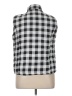 Fresh 100% Polyester Checkered-gingham Gray Vest Size XL - photo 2