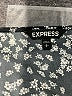Express Black Short Sleeve Blouse Size L - photo 7