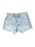 AGOLDE 100% Cotton Blue Denim Shorts Size 26 waist - photo 1