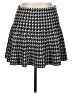 Candie's Houndstooth Black Casual Skirt Size XL - photo 1