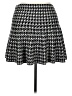 Candie's Houndstooth Black Casual Skirt Size XL - photo 2