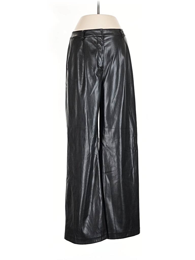 Pre-owned Open Edit Dress Pants In Black