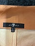7 For All Mankind 100% Polyurethane Solid Tan Khaki Shorts Size L - photo 3