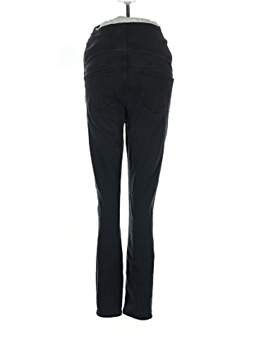 Madewell Maternity Over-the-Belly Skinny Jeans in Lunar Wash: TENCEL&trade; Denim Edition (view 2)