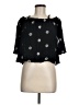 Forever 21 Black 3/4 Sleeve Blouse Size M - photo 1