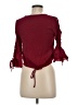 Assorted Brands Burgundy 3/4 Sleeve Top Size M - photo 2
