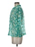 Connie Roberson Teal 3/4 Sleeve Blouse Size M - photo 5