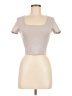 XEXYMIX Tan Short Sleeve Turtleneck Size M - photo 1