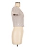 XEXYMIX Tan Short Sleeve Turtleneck Size M - photo 4