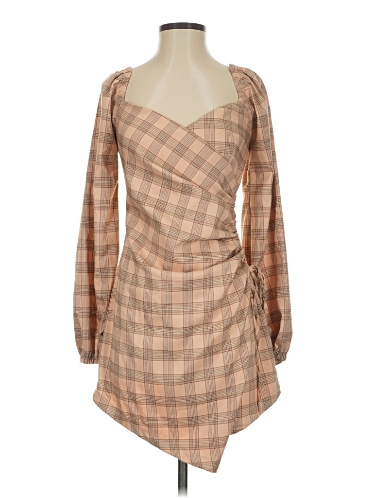 Pre-owned 4si3nna Casual Dress In Tan