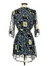 En Focus Studio 100% Polyester Paisley Blue Casual Dress Size 4 (petite) - photo 2