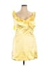 Assorted Brands 100% Polyester Yellow Cocktail Dress Size 16 - photo 1