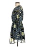 En Focus Studio 100% Polyester Paisley Blue Casual Dress Size 4 (petite) - photo 5