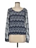 cruel 100% Polyester Blue Long Sleeve Top Size M (estimated) - photo 1