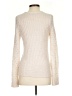 White House Black Market Metallic Ivory Pullover Sweater Size XS - photo 2