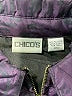 Chico's 100% Polyester Paisley Purple Jacket Size Lg (2) - photo 6