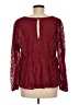 Torrid Burgundy Long Sleeve Blouse Size Med Plus (00) - photo 2