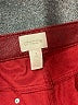 Chico's Burgundy Red Jeggings Size XL (3) - photo 4