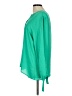 Violet & Claire 100% Polyester Green Long Sleeve Blouse Size L - photo 5