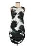 Antistar Graphic Gray Cocktail Dress Size M - photo 1
