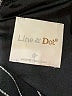 Line & Dot Stripes Black Casual Dress Size S - photo 7